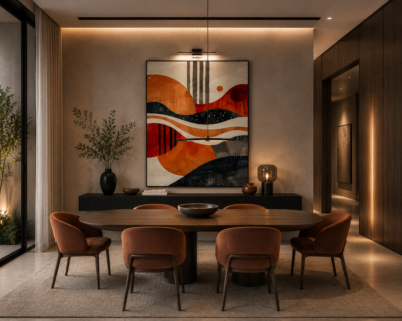 Earth Waves Canvas