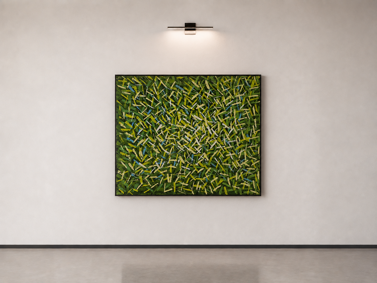 Green Field Canvas