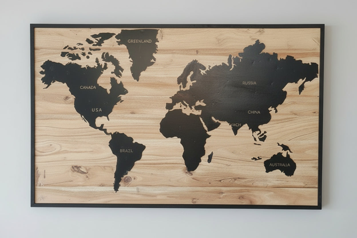 Map Wall Art