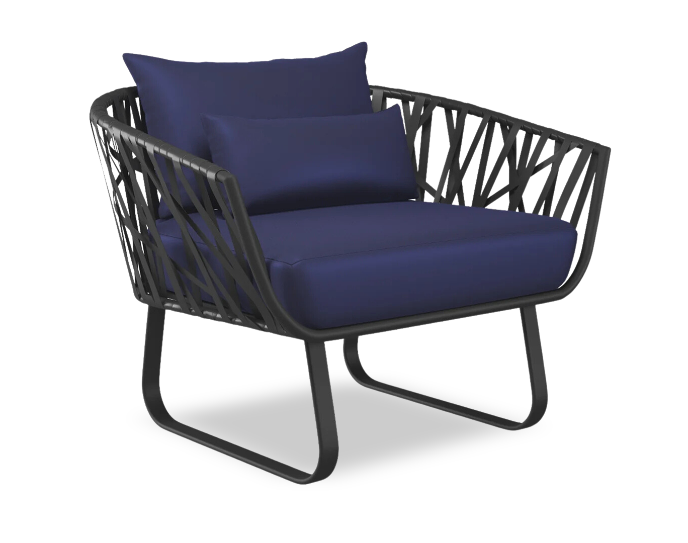 Lucy Lounge Chair Purple