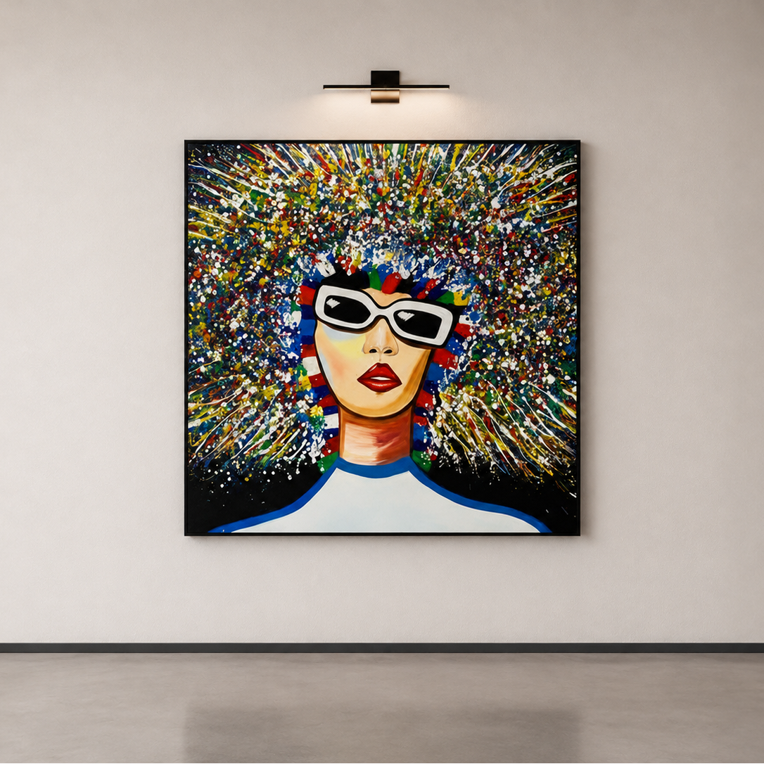 Stylish Lady Canvas