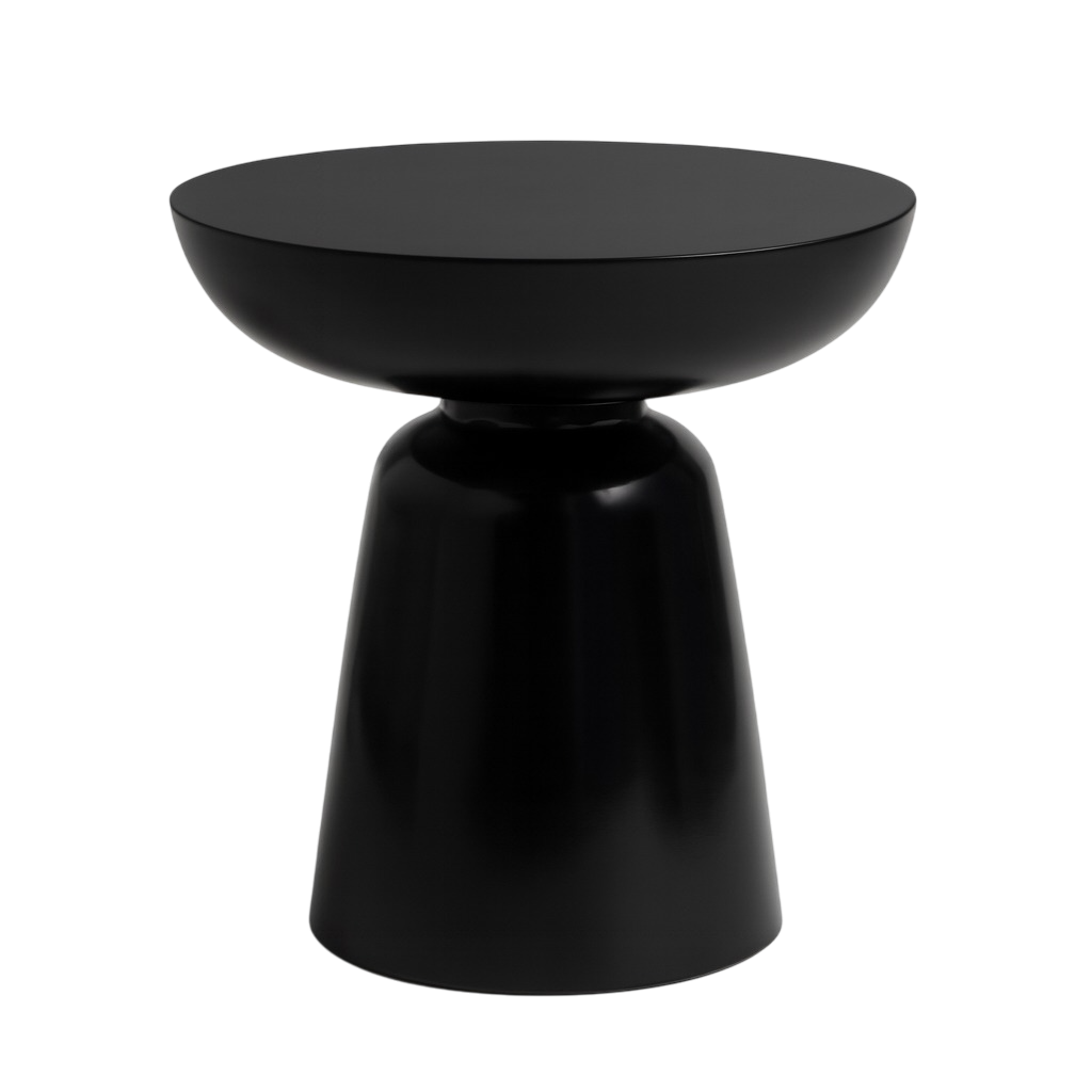 Midnight Elegance Side Table