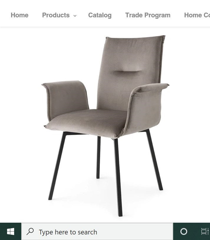 Amora Dining Chair With Arm